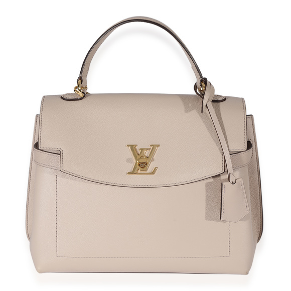 Soft Calfskin Mini Lockme Ever Greige main image 1